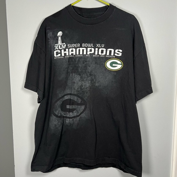 Green Bay Packers Vintage Super Bowl T-shirt - Picture 1 of 5